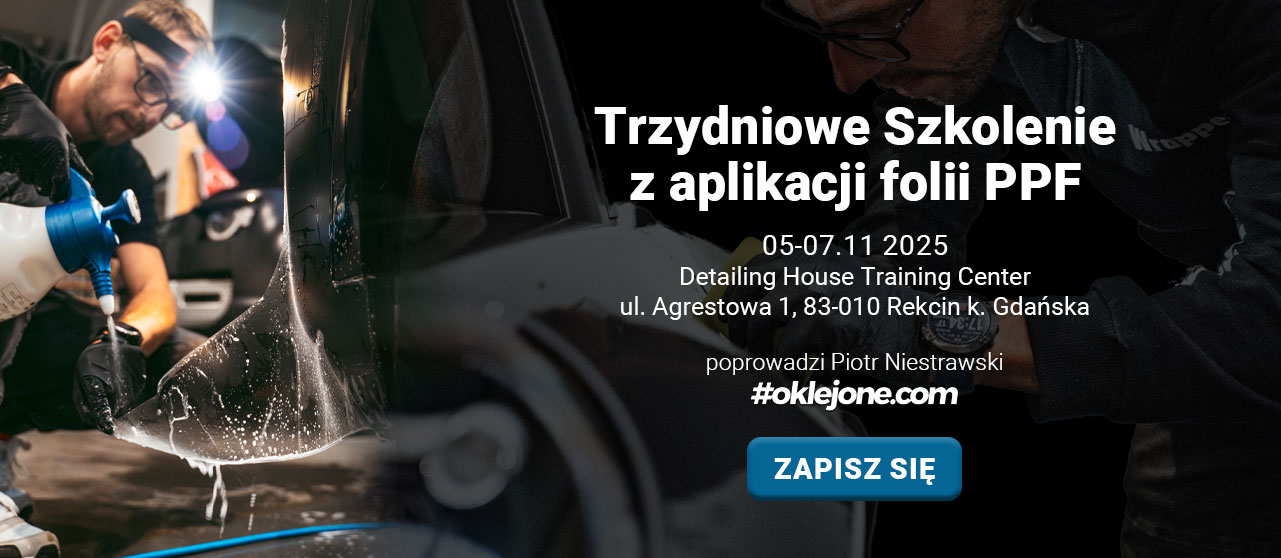 Szkolenie PPF oklejone listopad Szkolenie PPF oklejone listopad