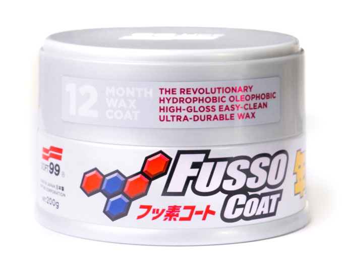Soft99 wosk samochodowy Fusso Coat 12 Months Wax Dark 200g