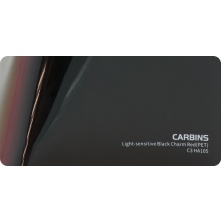 Carbins C3 HA105 PET Light-sensitive Black Charm Red - folia do zmiany koloru samochodu