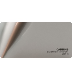 Carbins C3 CP-02 PET Liquid Metallic Silver 1MB - folia do zmiany koloru samochodu
