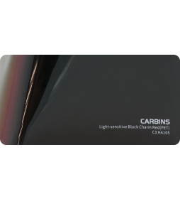 Carbins C3 HA105 PET Light-sensitive Black Charm Red 1MB - folia do zmiany koloru samochodu