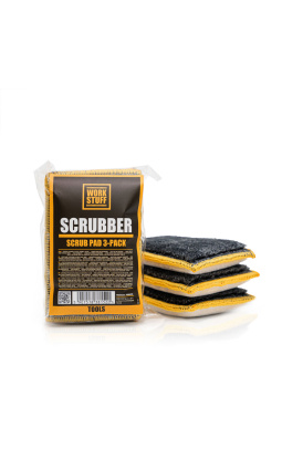 Work Stuff Scrubber Scrub Pad 3-pack - dwustronny pad do czyszczenia wnętrza - 1