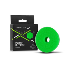 FX Protect Medium Cut Pad Green 75mm - otwarto-komórkowy pad średnio tnący - 1