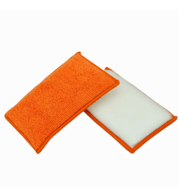 Detailing House Scrub Pad Orange Tiger - dwustronny pad do czyszczenia wnętrza