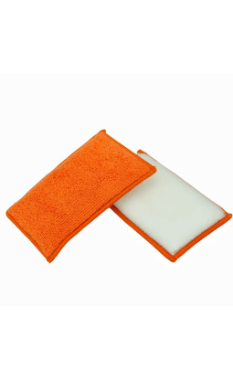 Detailing House Scrub Pad Orange Tiger - dwustronny pad do czyszczenia wnętrza - 1