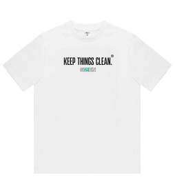 Seven Keep Things Clean White L - koszulka z logo