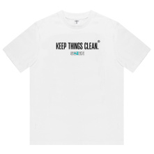 Seven Keep Things Clean White L - koszulka z logo