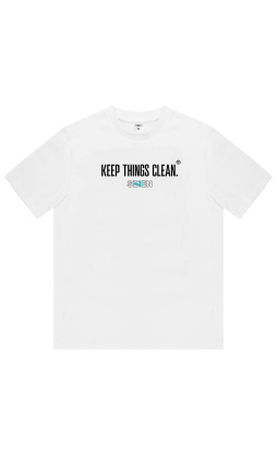 Seven Keep Things Clean White L - koszulka z logo - 1