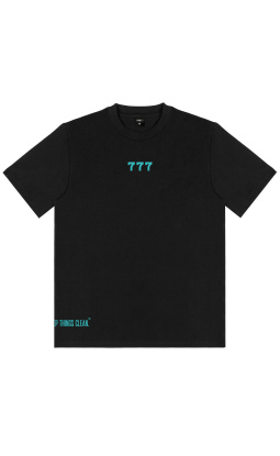 Seven Keep 777 Black L - koszulka z logo - 1