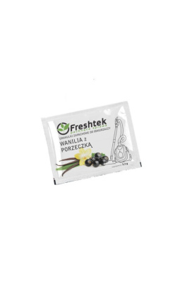 Freshtek One Shot Granulki do Odkurzacza Wanilia z porzeczką 3,2g - 1