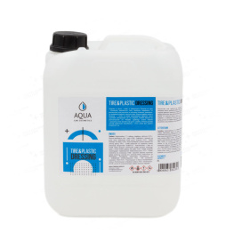 AQUA Tire and Plastic Dressing 5L - do opon i elementów plastikowych