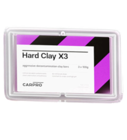 CarPro Hard Clay Set X3 - Twarda glinka do czyszczenia lakieru 3x100g