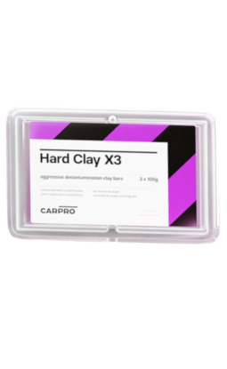 CarPro Hard Clay Set X3 - Twarda glinka do czyszczenia lakieru 3x100g - 1