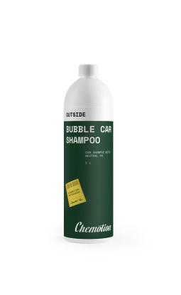 Chemotion Bubble Car Shampoo 1L - neutralny szampon do mycia samochodu - 1